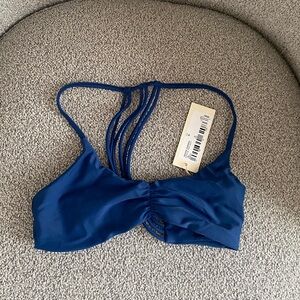NWT Tori Praver Bikini Top Mood Indigo